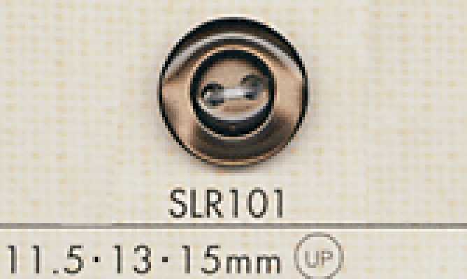SLR101 DAIYA BUTTONS Polyesterknopf in Muscheloptik