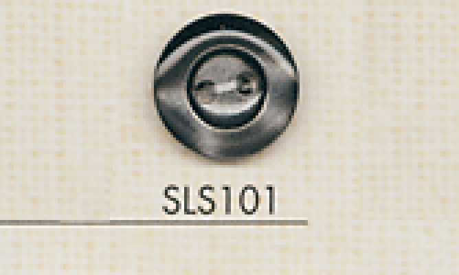 SLS101 DAIYA BUTTONS Polyesterknopf in Muscheloptik