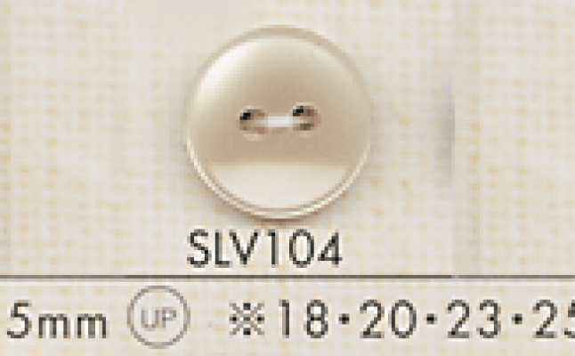 SLV104 DAIYA BUTTONS Polyesterknopf in Muscheloptik