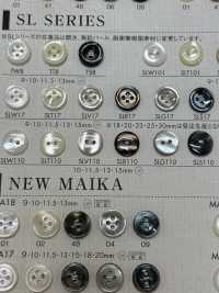 SLW110 DAIYA KNÖPFE Muschelfarbener Polyesterknopf[Taste] DAIYA BUTTON(DAIYA BUTTON) Sub-Foto