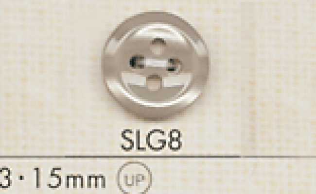 SLG8 DAIYA BUTTONS Schalenoptik-Polyesterknopf
