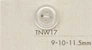 TNW17 DAIYA BUTTONS hitzebeständiger Polyesterknopf in Perlmuttoptik
