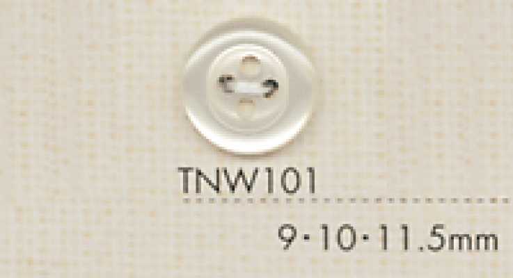 TNW101 DAIYA BUTTONS hitzebeständiger Polyesterknopf in Perlmuttoptik