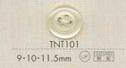 TNT101 DAIYA BUTTONS hitzebeständiger Polyesterknopf in Muscheloptik