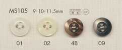 MS105 DAIYA BUTTONS Schalenoptik-Polyesterknopf