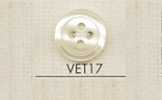 VET17 DAIYA BUTTONS Muschelartiger Polyesterknopf