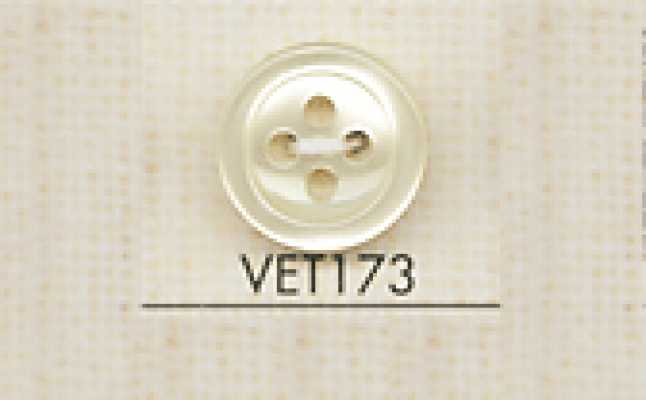 VET173 DAIYA BUTTONS Polyesterknopf in Muscheloptik