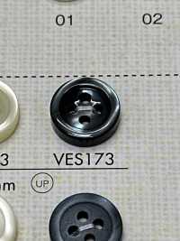 VES173 DAIYA KNÖPFE Muschelfarbener Polyesterknopf[Taste] DAIYA BUTTON(DAIYA BUTTON) Sub-Foto
