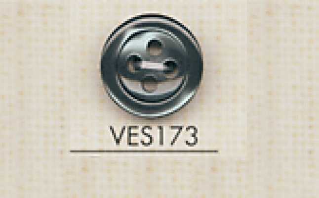 VES173 DAIYA BUTTONS Polyesterknopf in Muscheloptik