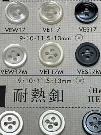 VES17M DAIYA KNÖPFE Muschelfarbener Polyesterknopf[Taste] DAIYA BUTTON(DAIYA BUTTON) Sub-Foto