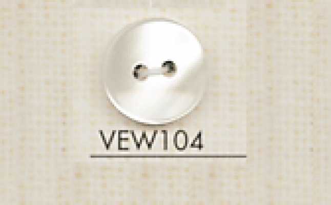 VEW104 DAIYA BUTTONS Polyesterknopf in Muscheloptik