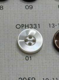 OPH331 DAIYA KNÖPFE Muschelfarbener Polyesterknopf[Taste] DAIYA BUTTON(DAIYA BUTTON) Sub-Foto