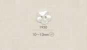1950 DAIYA BUTTONS Zweiloch-Polyesterknopf (Blumenform)