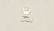 831A DAIYA BUTTONS Zweiloch-Polyesterknopf