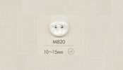M820 DAIYA BUTTONS 2-Loch-Polyesterknopf