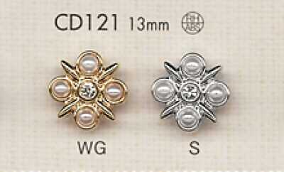 CD121 Strass-Bijou-Knopf
