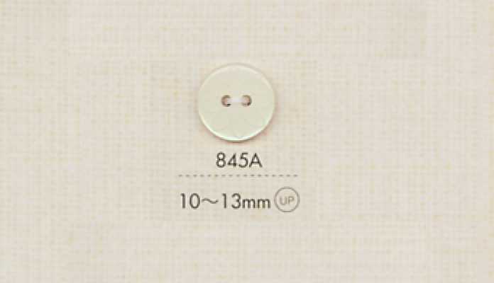 DAIYA BUTTONS Flacher 2-Loch-Polyesterknopf (Blumenmuster)