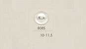 808S DAIYA BUTTONS Zweiloch-Polyesterknopf in Muscheloptik