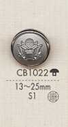 CB1022 Metallsilber-Jackenknöpfe