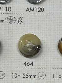 464 DAIYA BUTTONS 4-Loch Büffelähnlicher Polyesterknopf (Ocker)[Taste] DAIYA BUTTON(DAIYA BUTTON) Sub-Foto