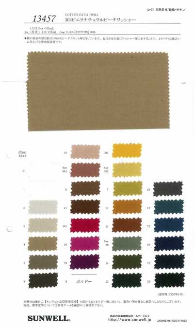 13457 30S Viyella Natur-Peach-Wasch-Finish