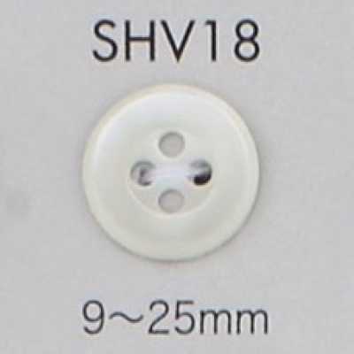 SHV18 4-Loch-Muschelknopf