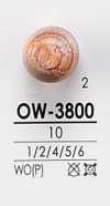OW-3800 Bunte Kugel-Holz-Taste