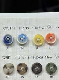 OPS141 Bunter 4-Loch-Polyesterknopf[Taste] DAIYA BUTTON(DAIYA BUTTON) Sub-Foto