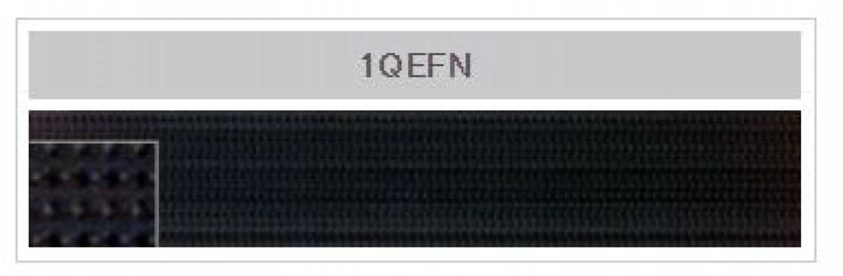 1QEFN POWERHOOK® Klettverschluss, Standardtyp (1,6 mm)