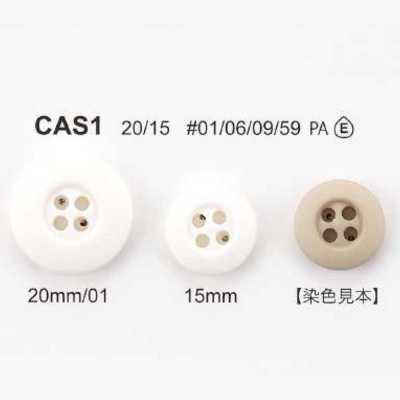 CAS-1 Bio-Nylon 4-Loch-Knopf