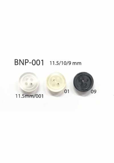 BNP-001 Bio-Polyester 4-Loch-Knopf