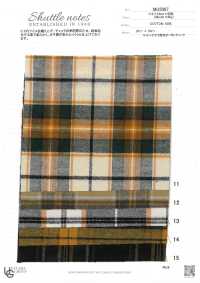 MU5087 Fuzzy-Tartan-Karo[Textilgewebe] Ueyama Textile Sub-Foto