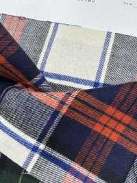 MU5087 Fuzzy-Tartan-Karo[Textilgewebe] Ueyama Textile Sub-Foto