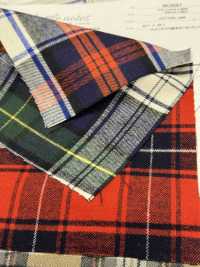 MU5087 Fuzzy-Tartan-Karo[Textilgewebe] Ueyama Textile Sub-Foto