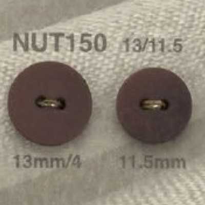 NUT150 Nuss 2-Loch-Knopf