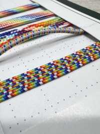 RBW-B60F Regenbogen Gummiband 7MM Cordon Unterfoto