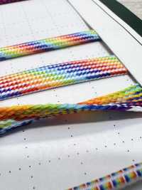 RBW-02F(L) Regenbogenschnur 11MM[Bandbandschnur] Cordon Unterfoto