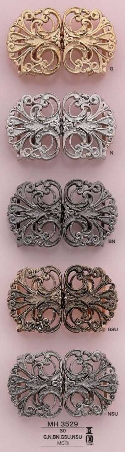 MH3529 Jugendstil-Fick-Schnalle