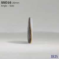 SSO16 Natürliches Material Aus Shell 4 Löcher Glossy Button[Taste] IRIS Sub-Foto