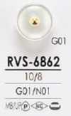 RVS6862 Rosa Lockenartiger Metallkugelknopf Zum Färben