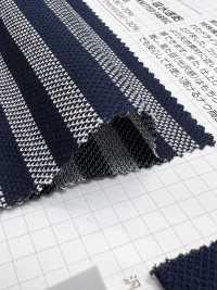399 T/C-Moos-Stich-horizontale Streifen-Wasseraufnahme Und Schnelles Trocknen[Textilgewebe] VANCET Sub-Foto