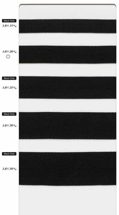 BT-920 PP-Gurtband (1,0 mm dick × Fischgrätbindung)