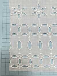 26023-1 Baumwollspitze AO Off White[Textilgewebe] Kyowa Lace Sub-Foto