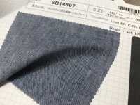 SB14697 Leinen / Baumwolle / COOLMAX® Chambray[Textilgewebe] SHIBAYA Sub-Foto