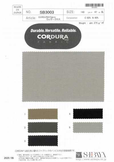 SB3003 CORDURA® Wetterschutzgewebe