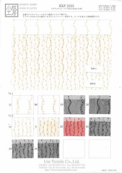 KKF2225-D/1 Lamé-Tutu-Spitze