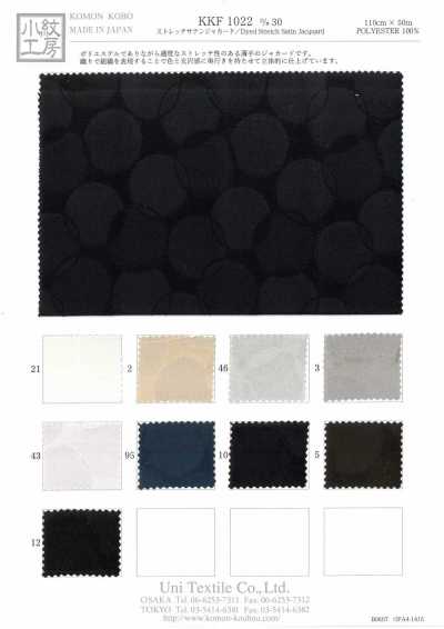 KKF1022-D/30 Stretch-Satin-Jacquard
