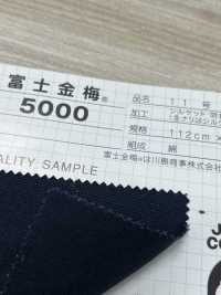 5000 Fujikinbai Kinume Cotton Canvas Nr. 11 Mercerisiert / Harzverarbeitung[Textilgewebe] Fuji Gold Pflaume Sub-Foto