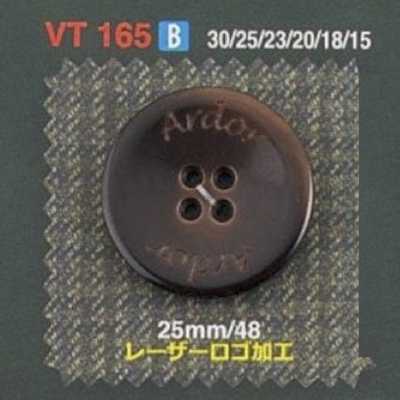 VT165 4-Loch-Knopf aus Polyesterharz