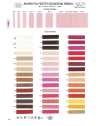 6555-SAMPLE Polyester-Ripsband-Farbkarte